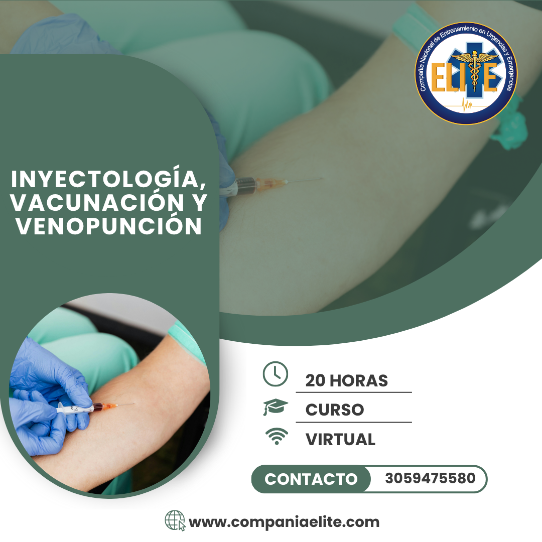 INYECTOLOGÍA, VACUNACIÓN Y VENOPUNCIÓN
